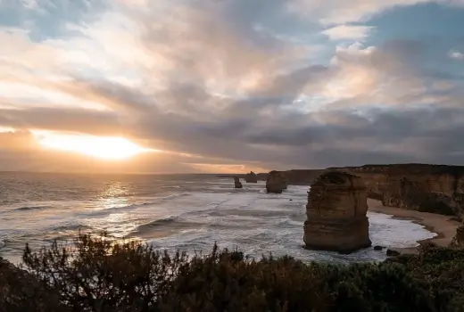 Twelve Apostles Sonnenuntergang (Victoria)