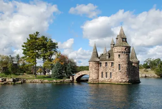 Burg im Thousand Island NP in Ontario, Kanada Ost
