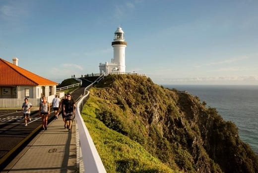 Leuchtturm Byron Bay in NSW Australien