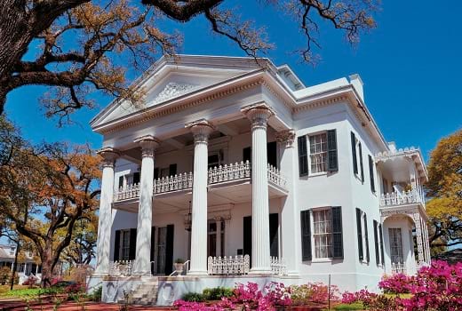 Herrenhaus in Südstaaten der USA